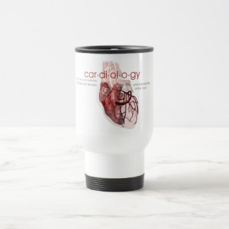 Die Kardiologie-Definitions-Reise-Kaffee-Tasse Reisebecher
