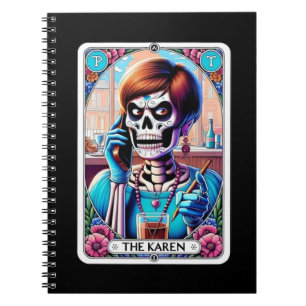 Die Karen-Tarot-Karten-Notizbuch-Sammlung Notizblock