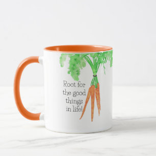 Die Karotten-Tasse des Gärtners Tasse