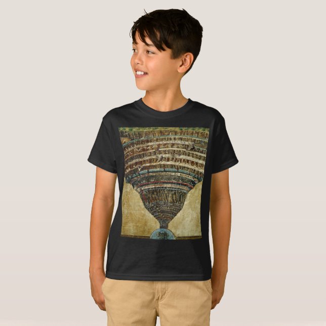 Die Karte der Hölle, Abgrund der Hölle - Sandro Bo T-Shirt (Vorne ganz)