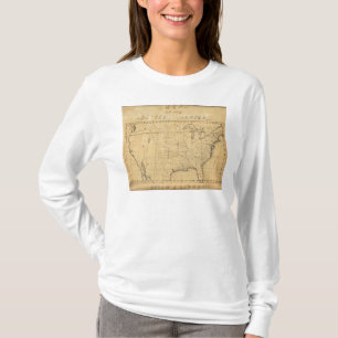 Die Karte der Kinder der Vereinigten Staaten T-Shirt