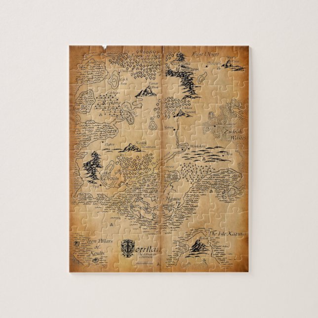 Die Karte des Abenteurers (Vertikal)