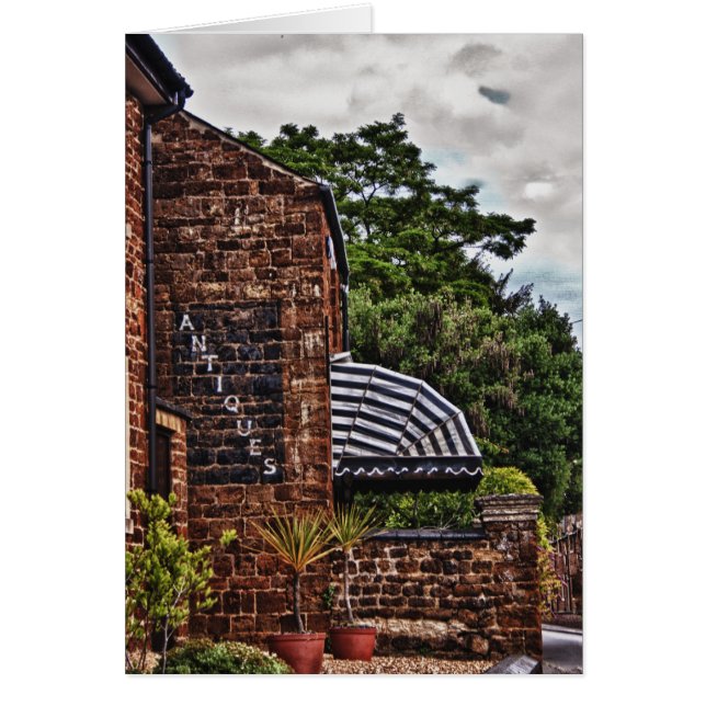 Die Karte des Antiquitätenladen (Vorne)