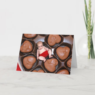 Die Karte des Valentinsgrußes
