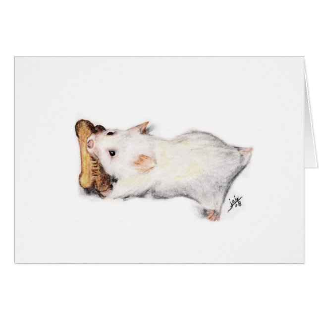 Die Karten für den Knochentaucher (Hamster) (Vorderseite (Horizontal))