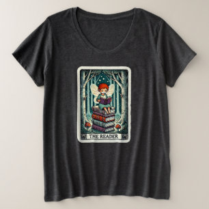 Die Kartenansicht des Reader-Tarots Große Größe T-Shirt