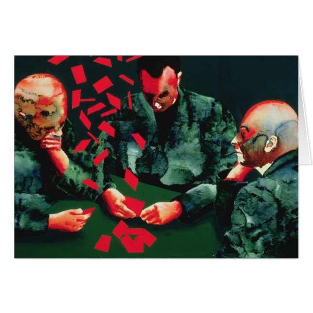 Die Kartenspieler 1987 (Vorderseite (Horizontal))