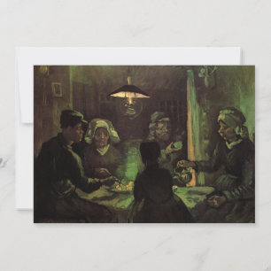 Die Kartoffelesser von Vincent van Gogh Einladung