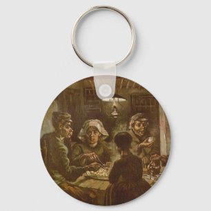 Die Kartoffelesser von Vincent van Gogh Schlüsselanhänger