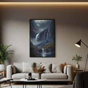 Die Katastrophe des Berges Poster