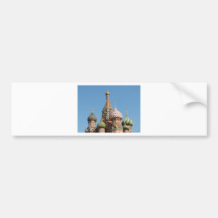 Die Kathedrale des Heilig-Basilikums Autoaufkleber