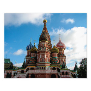 Die Kathedrale des Heilig-Basilikums, Moskau - Fotodruck
