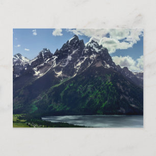 Die Kathedrale-Gruppe in Grand Teton National Postkarte