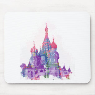 Die Kathedrale Moskau des Heilig-Basilikums Mousepad