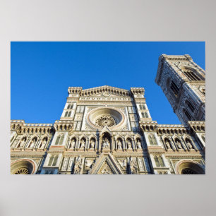 Die Kathedrale Santa Maria del Fiore, Firenze, Poster