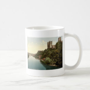 Die Kathedrale und Burg von der Brücke, Durham, Kaffeetasse