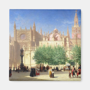 Die Kathedrale von Sevilla Magnet