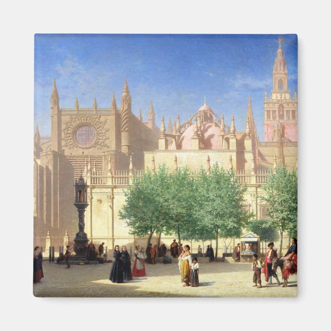 Die Kathedrale von Sevilla Magnet (Vorne)