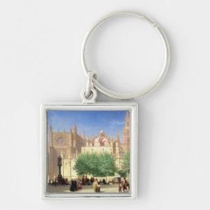 Die Kathedrale von Sevilla Schlüsselanhänger