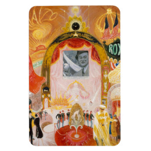 Die Kathedralen am Broadway von Florine Stettheime Magnet