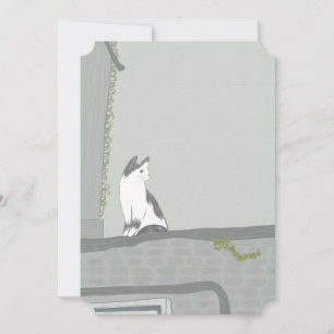 Die Katze auf dem Zaun Save The Date