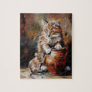 Die Katze der Maus und der Jar des Fettes