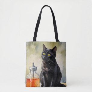 Die Katze des Alchemist Tasche