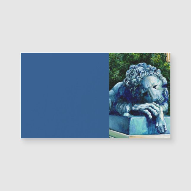 Die Katze, die die Kanarischen Inseln aß Magnetkarte (Vorderseite)