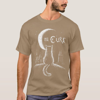 Die Katze heilt Kunstmusiker Lustiges Tier Katze R T-Shirt