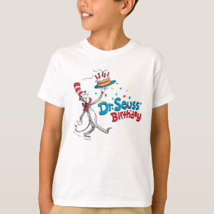 Die Katze im Hut Dr. Seuss's Geburtstag T-Shirt