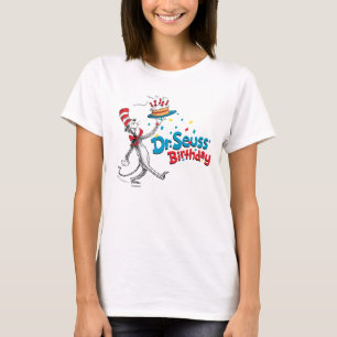 Die Katze im Hut   Dr. Seuss's Geburtstag T-Shirt