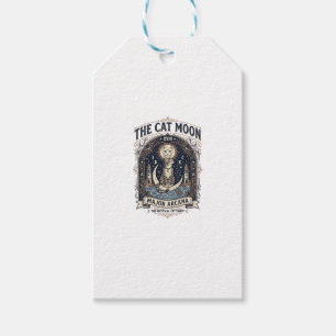 Die Katze Mond Katze Tarot Karte Major Arcana Vint Geschenkanhänger