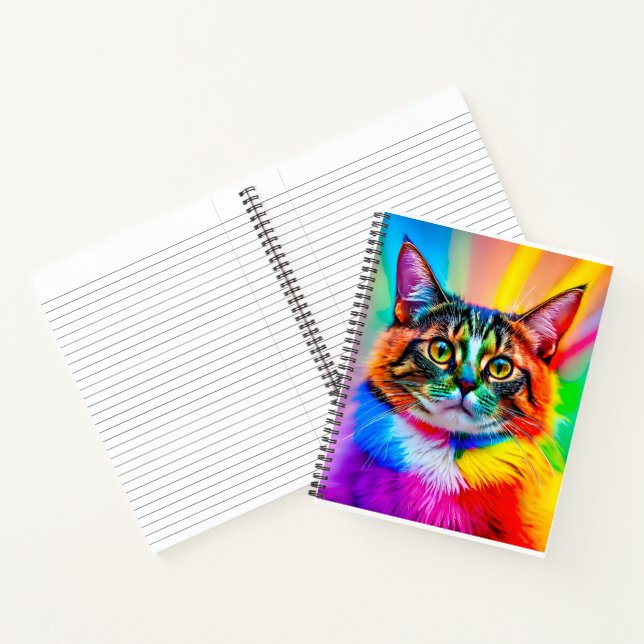 die Katze Notizbuch (Innenseite)