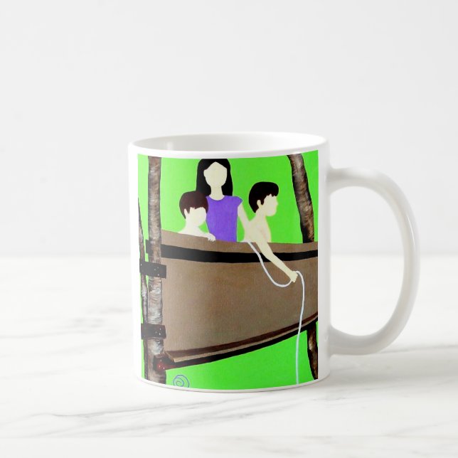 die Katze oben holen Kaffeetasse (Rechts)