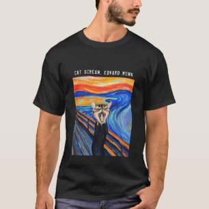 Die Katze schreit, Edvard Munch. Mammut T-Shirt
