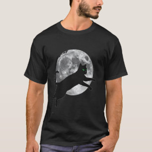 Die Katze sprang über den Mond! T-Shirt