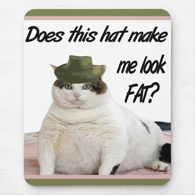 Die Katze und der Hut Mousepad (Vorne)
