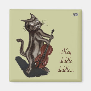 Die Katze und die Geige Magnet