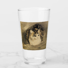 Die Katze (von Gwen John) Glas