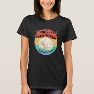 Die Katze von Haustieren macht mich glücklich, nic T-Shirt