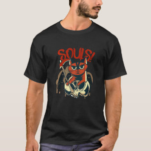 Die Katze wird deine Seele nehmen - verhüllter Sen T-Shirt