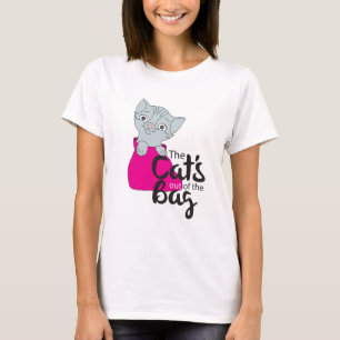 Die Katzen aus dem Beutel Kitten Cartoon Image Kit T-Shirt