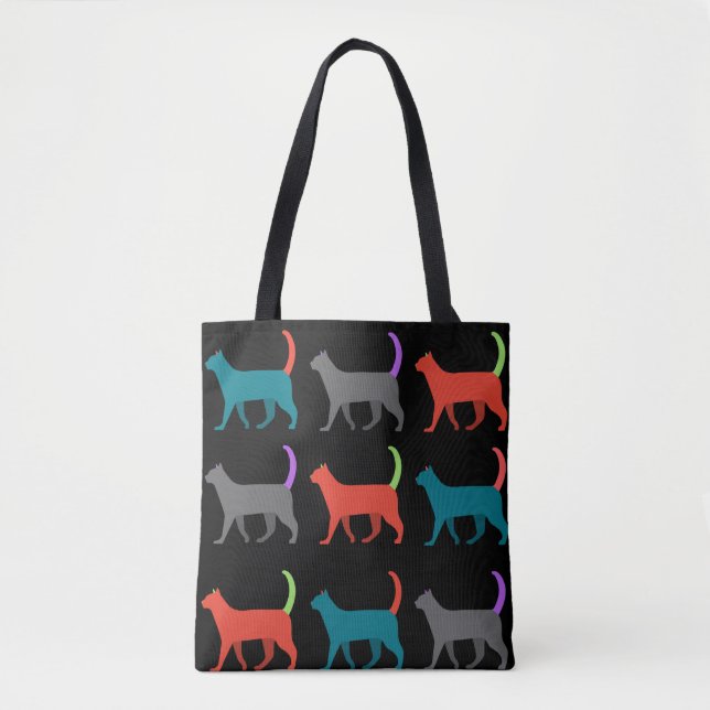 Die Katzen in der Tasche! Tasche (Vorderseite)