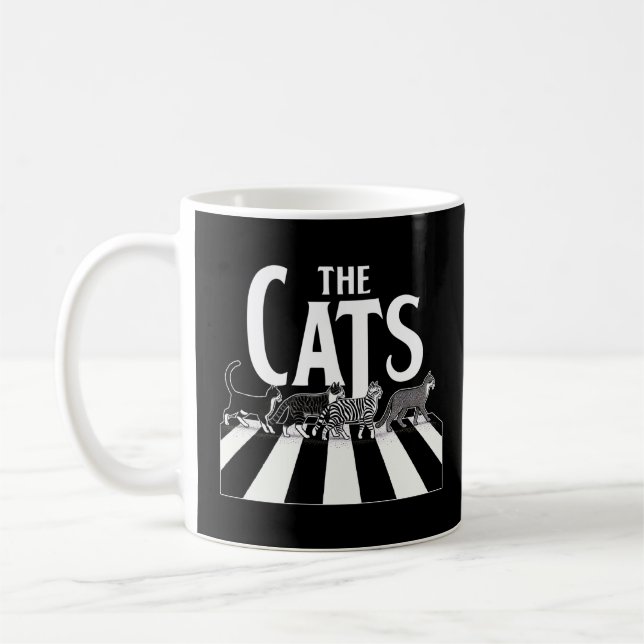 Die Katzen Kaffeetasse (Links)