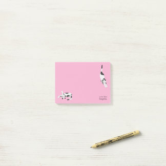 Die Katzen von cadstudios Pink Post-it Klebezettel