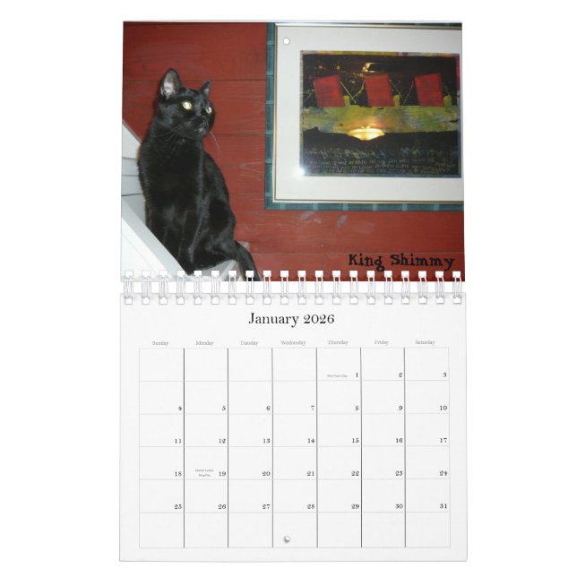 Die Katzen von Swede Hill, 2009 Kalender (Jan 2026)