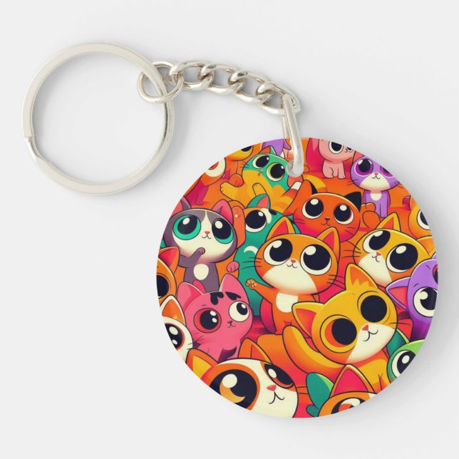 Die Katzen von Tashirojima. Schlüsselanhänger (Vorderseite)