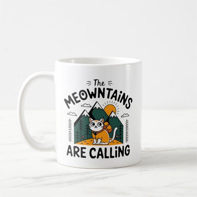 die Katzenberge rufen Kaffeetasse (Links)