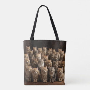 die Katzenfamilie Tasche