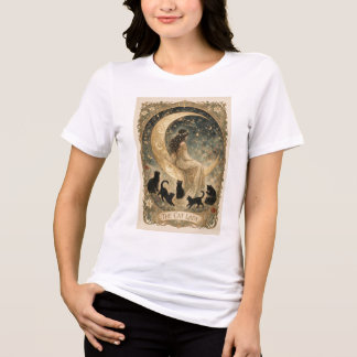 Die Katzenlady-01 Tri-Blend Shirt
